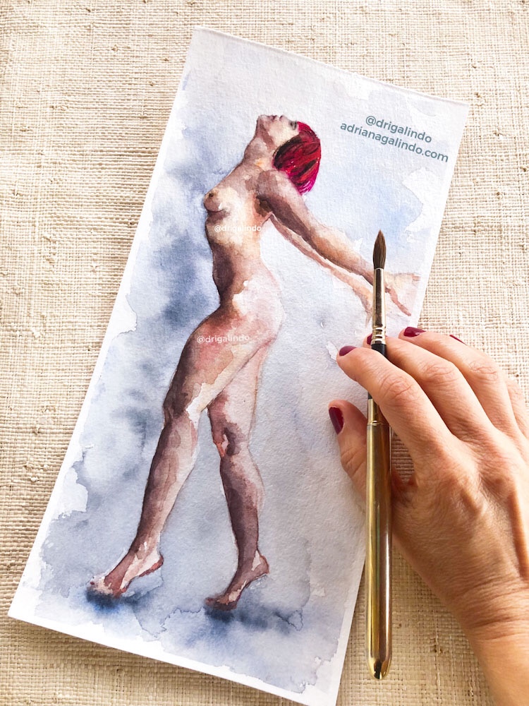 Human figure by Adriana Galindo 